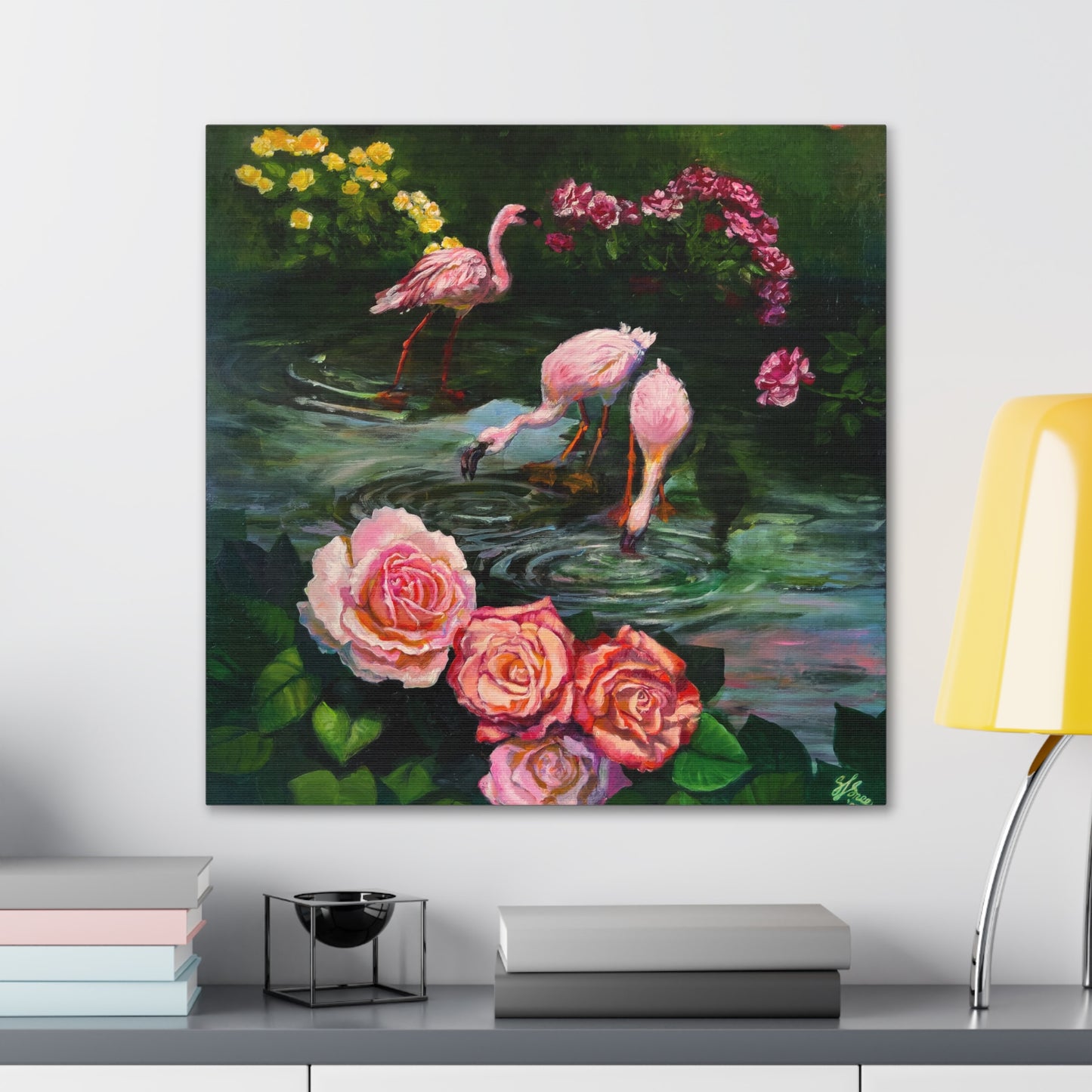 "The Queen's Pond" Canvas Gallery Wraps