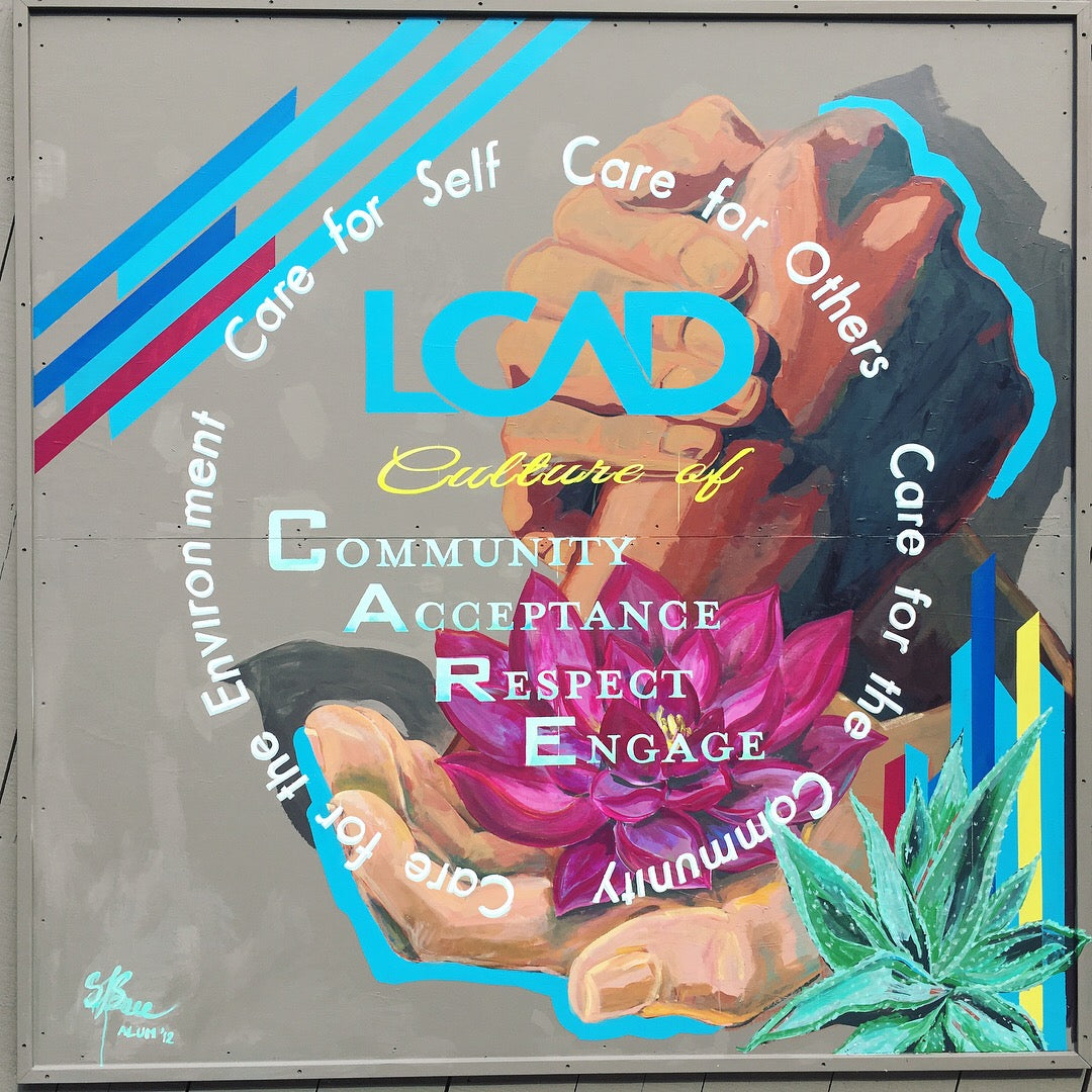 LCAD Culture of Care Alumni Mural