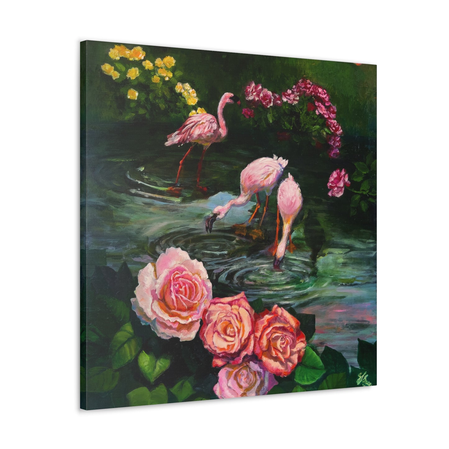 "The Queen's Pond" Canvas Gallery Wraps