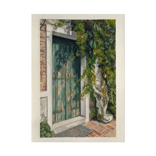 "Dappled Vine Shroud" Watercolor Print