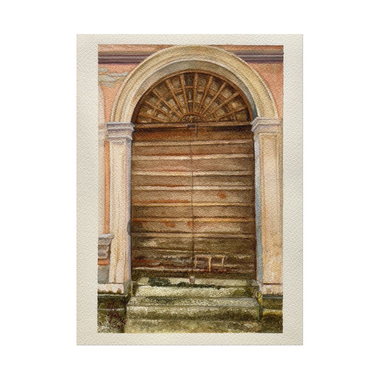 "Sunburst Arch" Watercolor Print